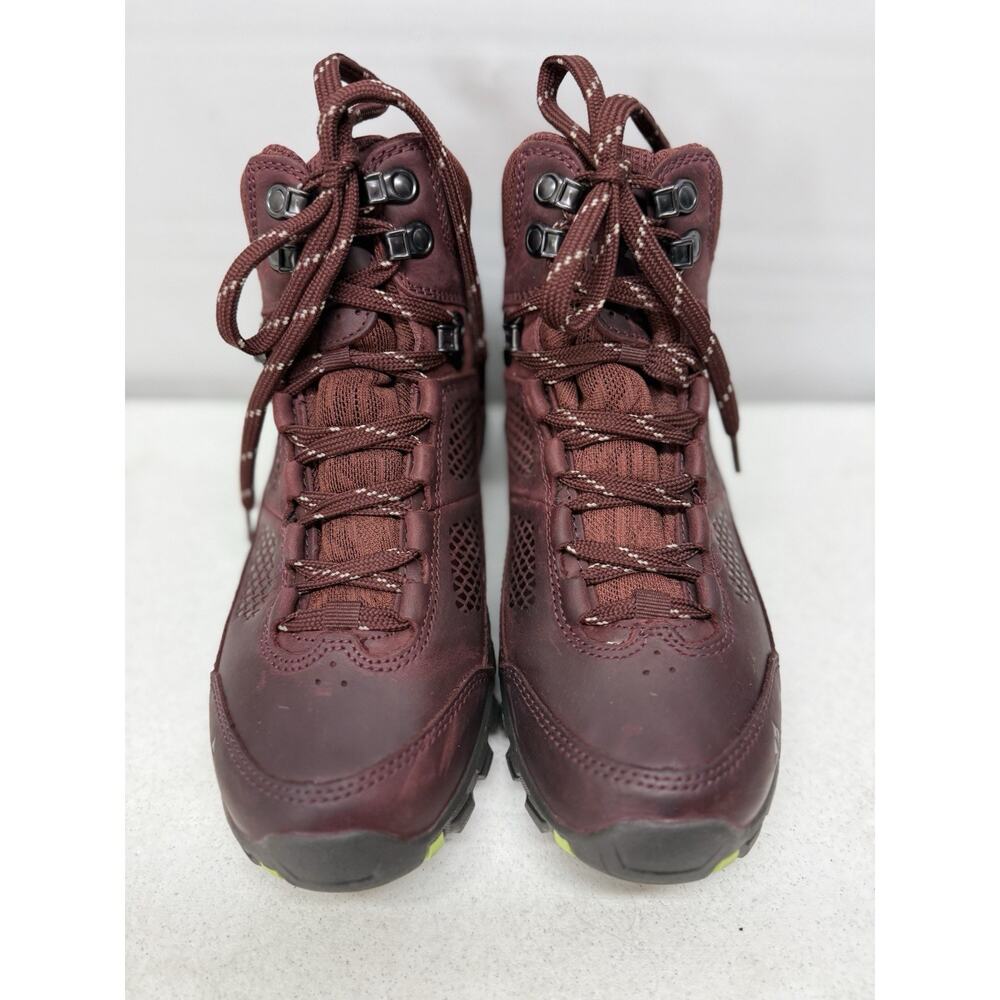 Vasque Talus AT UltraDry Boots Women's 7.5 Wide Rum Raisin Burgundy 7385 Hiking - Picture 3 of 10
